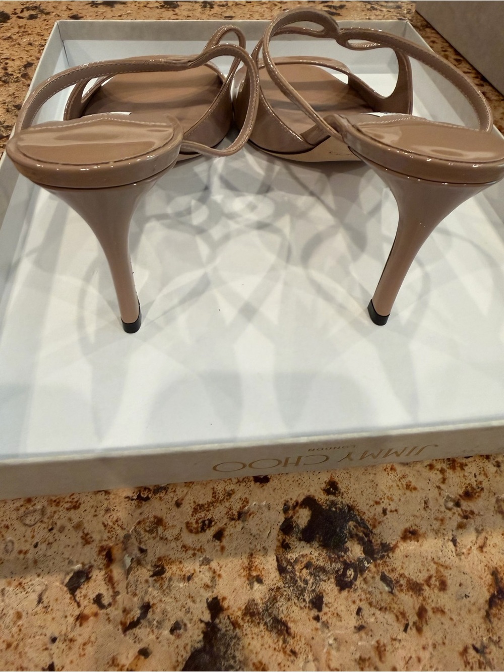 Jimmy Choo ANISE Ballet Pink Size 39 EU (US 9B) brand new - Picture 3 of 4